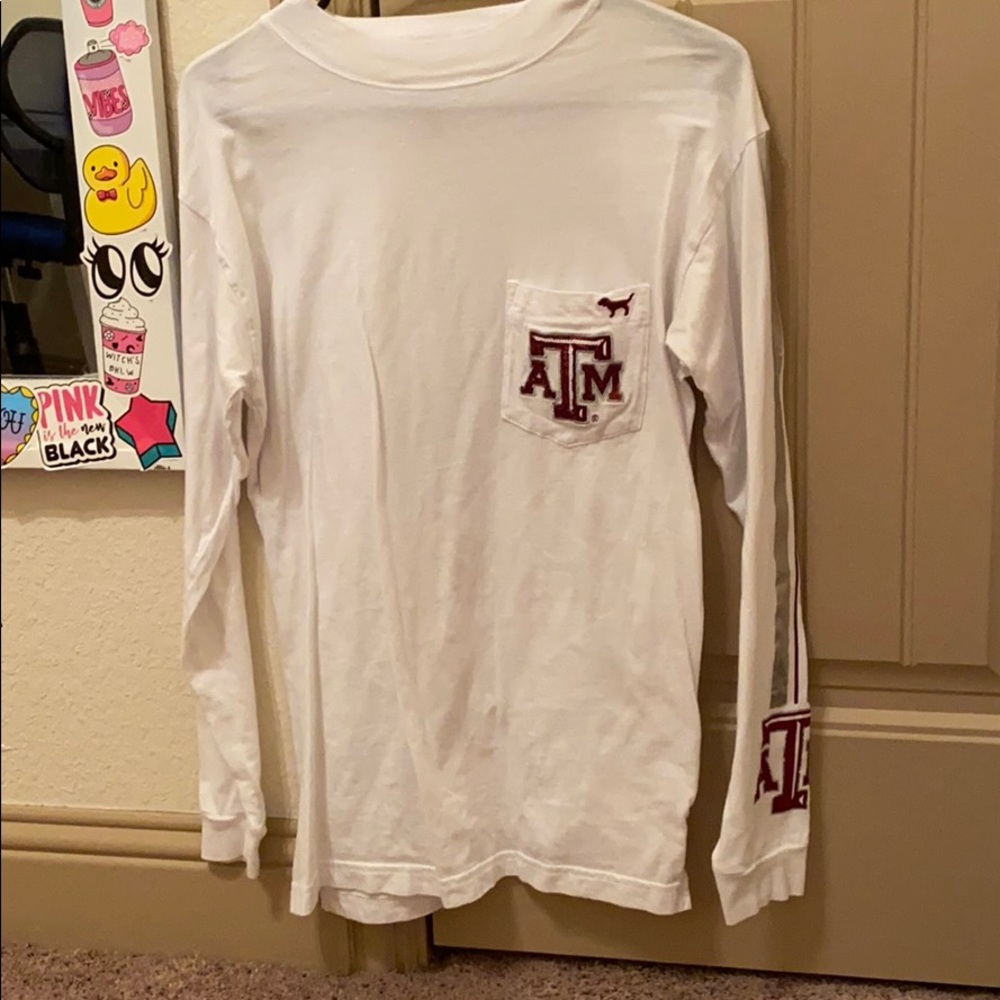 vs pink TAMU long sleeve